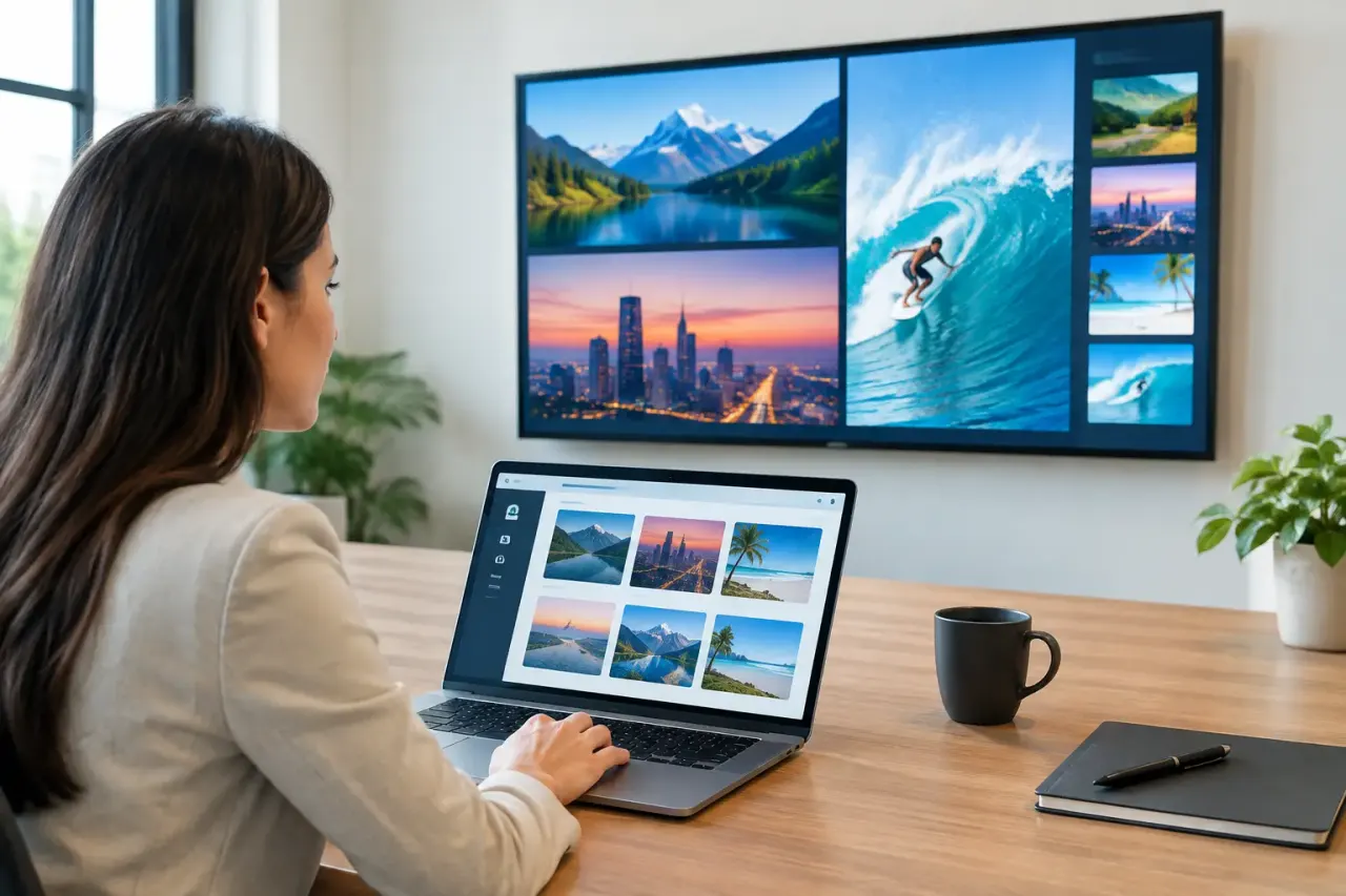 Digital signage CMS comparison of content management dashboards